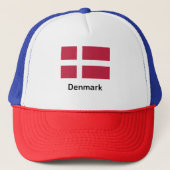 Deense vlag trucker pet (Voorkant)