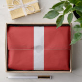 Deense vlag van Denemarken wrapping tissuepapier (Geschenk)