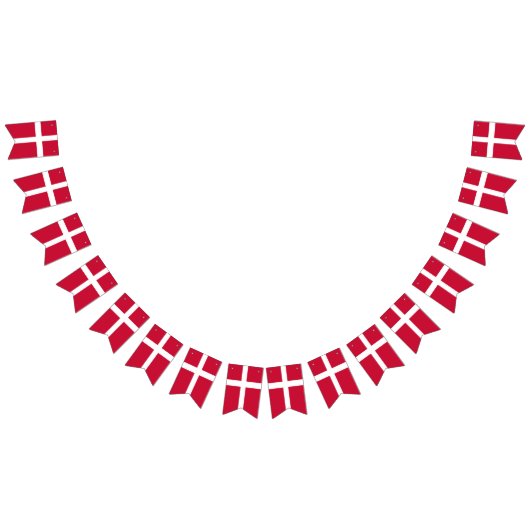 Deense vlag vlaggetjes (Alle)