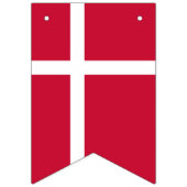 Deense vlag vlaggetjes (Eerste vlag)