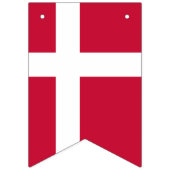 Deense vlag vlaggetjes (Tweede vlag)