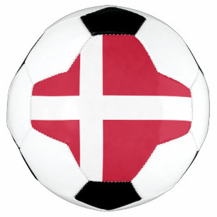 Deense vlag voetbal