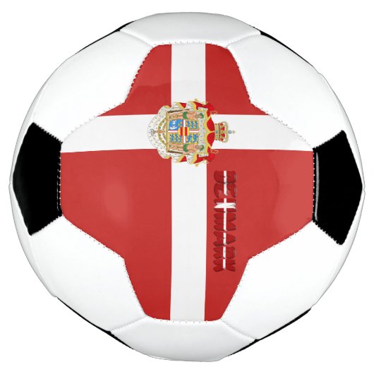 Deense vlag voetbal (Gedraaid)