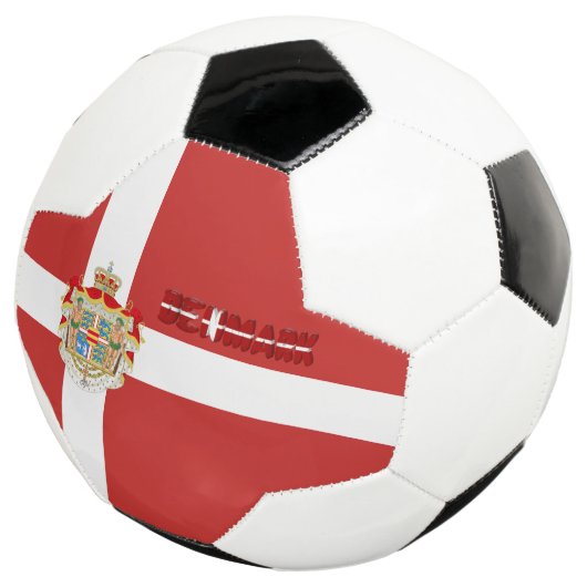 Deense vlag voetbal (Drie kwart)