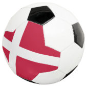 Deense vlag voetbal (Drie kwart)