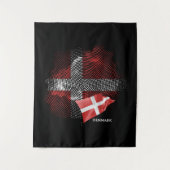 Deense vlag wandkleed (Voorkant)