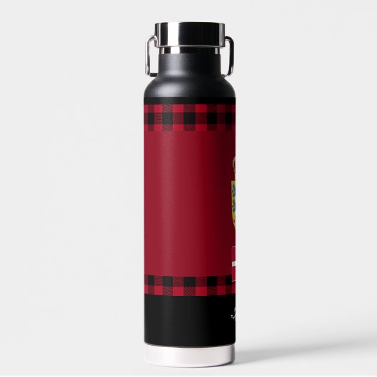 Deense vlag waterfles (Voorkant)