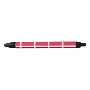 Deense vlag zwarte inkt pen