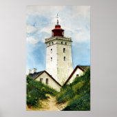 Deense vuurtoren poster (Voorkant)