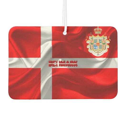 Deense wapenschild luchtverfrisser (Voorkant)