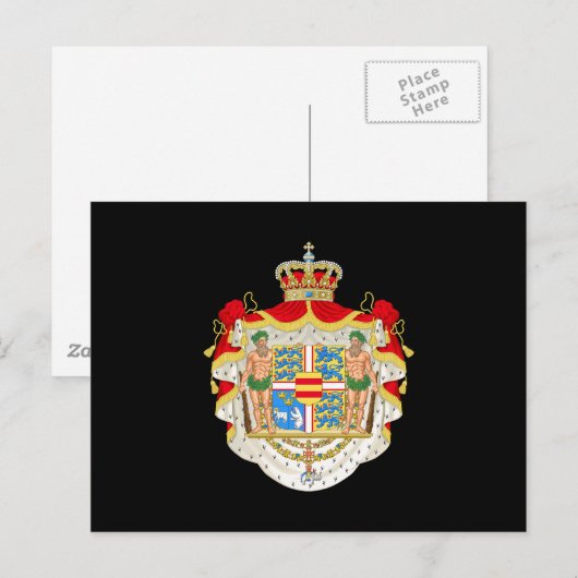 Deense wapenstilstand briefkaart (Voorkant / Achterkant)