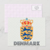 Deense wapenstilstand briefkaart (Voorkant / Achterkant)