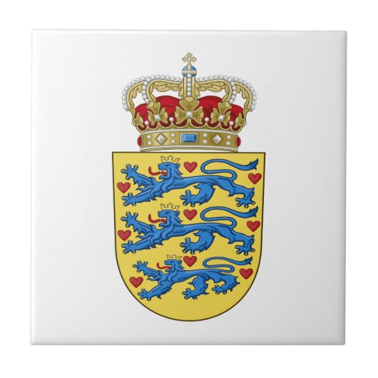 Deense wapenstilstand tegeltje (Voorkant)