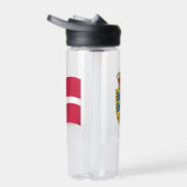 Deense wapenstilstand, vlag, Denemarken Waterfles (Rechts)