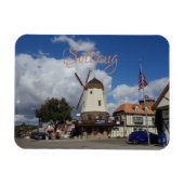 Deense Windmill Solvang California Souvenir Magneet (Horizontaal)