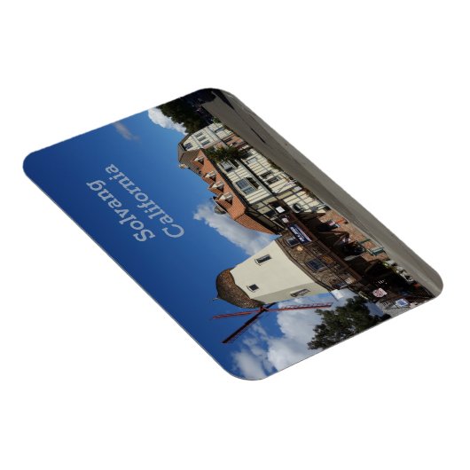 Deense Windmill Solvang California Souvenir Magneet (Rechterzijde)