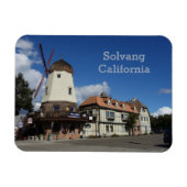 Deense Windmill Solvang California Souvenir Magneet (Horizontaal)