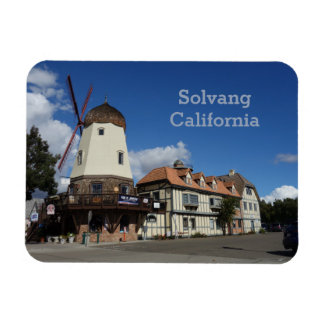 Deense Windmill Solvang California Souvenir Magneet