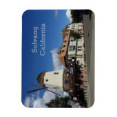 Deense Windmill Solvang California Souvenir Magneet (Verticaal)