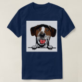 Deense zweedse farmdog t-shirt (Design voorkant)