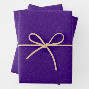 Deep Amethyst Glitter Gift Wrap Sheets – Aanpassen Inpakpapier Vel