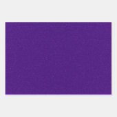 Deep Amethyst Glitter Gift Wrap Sheets – Aanpassen Inpakpapier Vel (Voorkant)