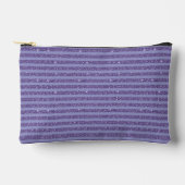 Deep Amethyst Glitter Style Horizontal Stripes  Etui (Voorkant)