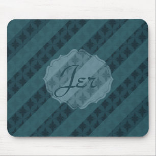 Deep Aqua Navy Blue Attractive & Classy Mousepad Muismat