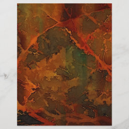 Deep Autumn Rich Aardse Abstracte Herfst