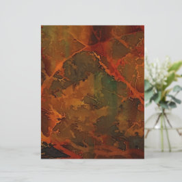 Deep Autumn Rich Aardse Abstracte Herfst
