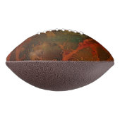 Deep Autumn Rich Aardse Abstracte Herfst American Football (Gedraaid 90)