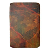 Deep Autumn Rich Aardse Abstracte Herfst Badmat (Voorkant Verticaal)