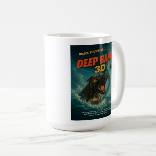 Deep Bark 3D: zet je schrap Koffiemok (Voorkant rechts)