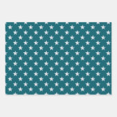 Deep Blauwgroen Blue Silver Green Turquoise Blue S Inpakpapier Vel (Voorkant 3)