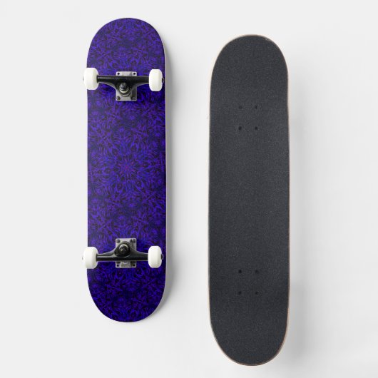 Deep Blue Caleidoscoop Dromen Persoonlijk Skateboard (Voorkant)