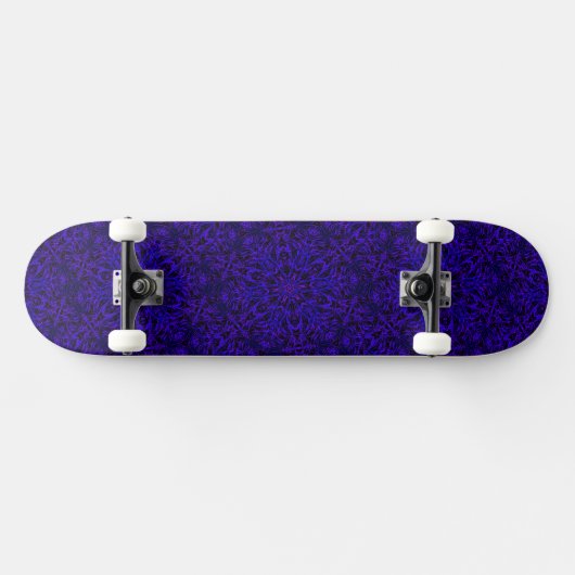 Deep Blue Caleidoscoop Dromen Persoonlijk Skateboard (Horizontaal)