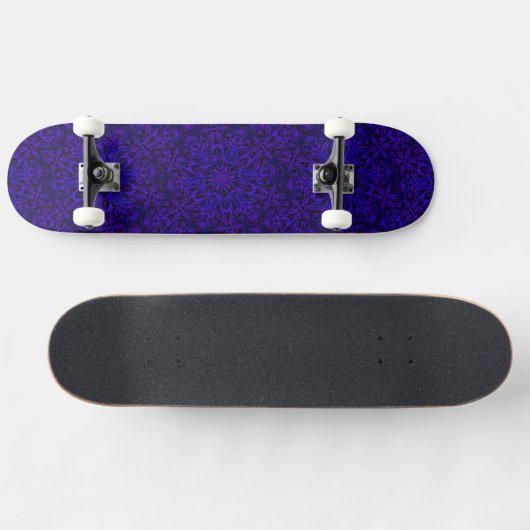 Deep Blue Caleidoscoop Dromen Persoonlijk Skateboard (Horizontaal)