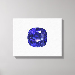 Deep Blue Canvas Afdruk