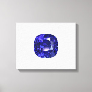 Deep Blue Canvas Afdruk