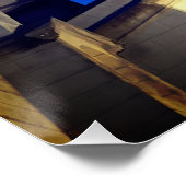 Deep blue cross perfect poster (Hoek)