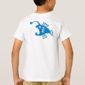 Deep Blue: de grote luike vis #1 T-shirt (Achterkant)