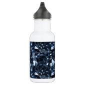 Deep Blue Diamond Effect Waterfles (Rechts)