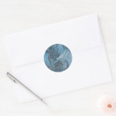 Deep Blue Dreams Zeemeermin Sticker (Envelop)