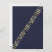 Deep Blue en Champagne Kaart (Achterkant)