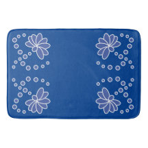 Deep Blue en Medium Moderne Bloem