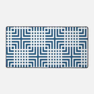 Deep Blue en White Japans print Bureaumat