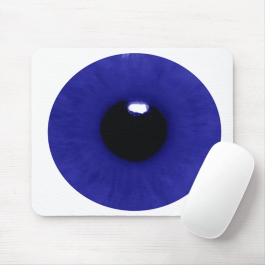 Deep Blue Eyeball Muismat (Met muis)