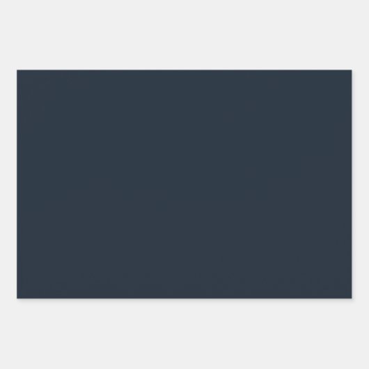 Deep Blue Inpakpapier Vel (Voorkant)