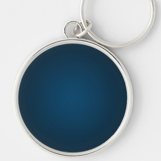 Deep Blue Klassieke Sleutelhanger (Voorkant)