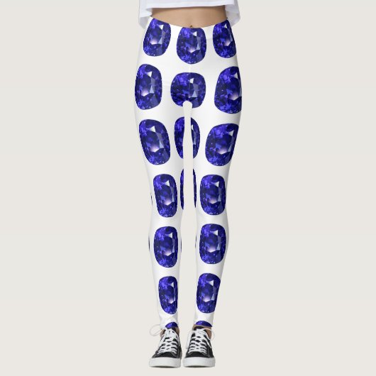 Deep Blue Leggings (Voorkant)